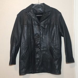 Vintage Winlet Leather Jacket Sz L